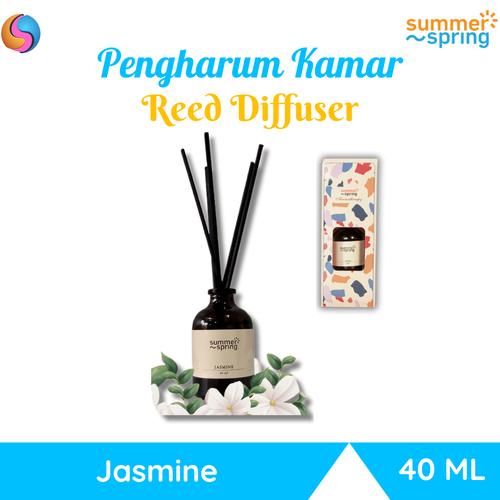 Jual Pengharum WC Kamar Mandi Summer Spring Reed Diffuser Jasmine 40 ml