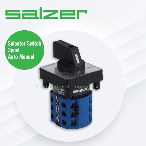 Jual Selector SWITCH 3pole auto manual SALZER Jakarta Pusat ElectricShield Tokopedia