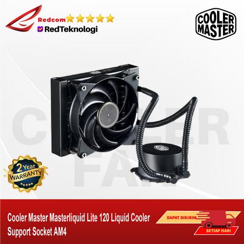 Jual Cooler Master Masterliquid Lite 120 Liquid Cooler-Support