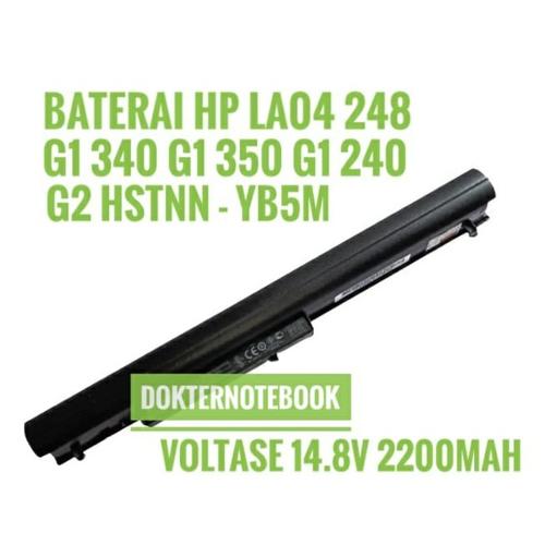 RDY Batterie LA04 LA04DF 728460-001 Pour HP Pavilion 15-N - 2000 MAh 14.4V - Compatible 340 G1 248 G1