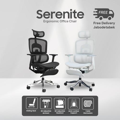 Jual Neo Serenite C3 Ergonomic Office Chair Kursi Kantor Ergonomis