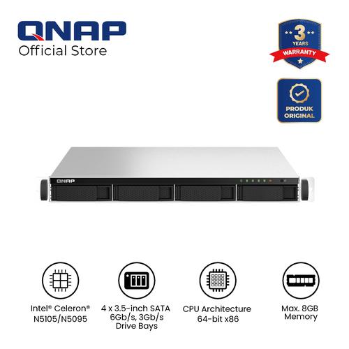 Jual QNAP TS-464U-RP-8G 4-Bay Rackmount NAS Server External Storage ...