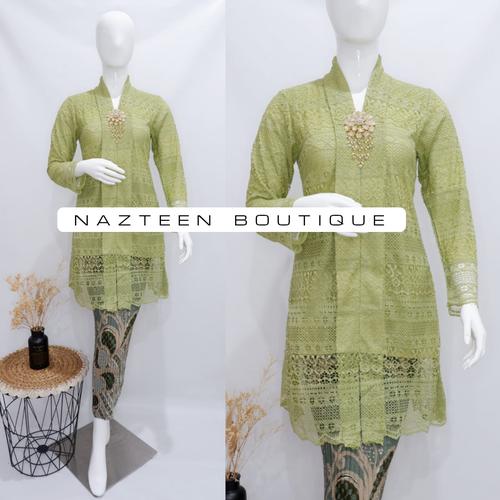 Jual Setelan Rok Kebaya Wisuda Wanita Tunik Brukat Model Kartini Busui ...