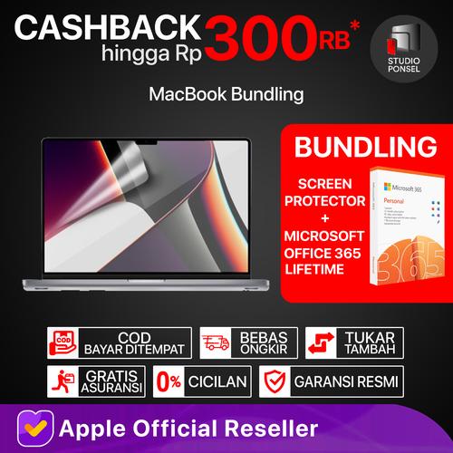 Jual Bundling Screen + Keyboard Protector for MacBook Air Pro M1 M2 Max