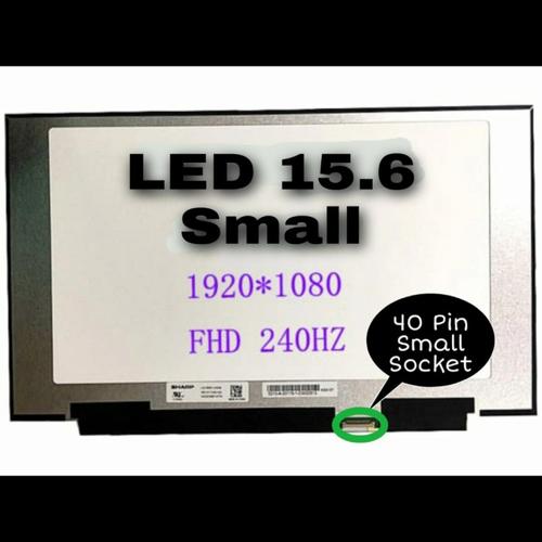 Dalle écran 15.6" IPS FHD 1920x1080 - Référence LQ156M1JW03 - 300Hz, 100% SRGB - Pour Ordinateur Portable - Neuf