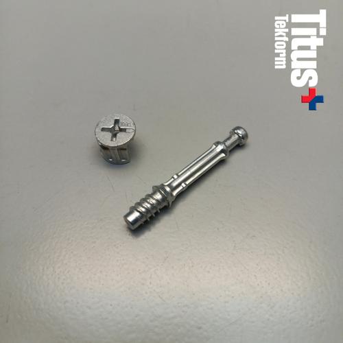 Jual Cam 2000 12 x 12 & Dowel 34 x 11,5mm Minifix TITUS Baut