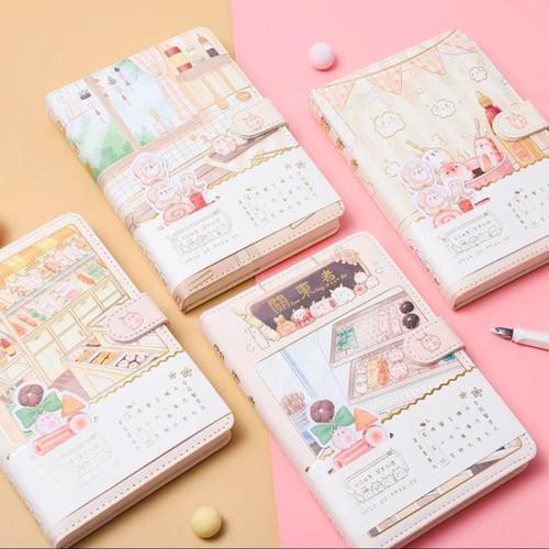 Promo Buku Diary Catatan Harian Notebook Kekinian Soft Cover Buku ...