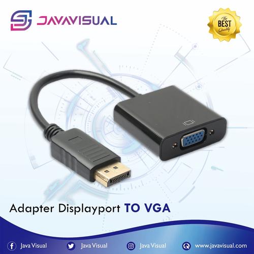 Displayport To Rgb Jual Adapter DisplayPort Male to VGA Female Converter DP RGB 15pin dp ...
