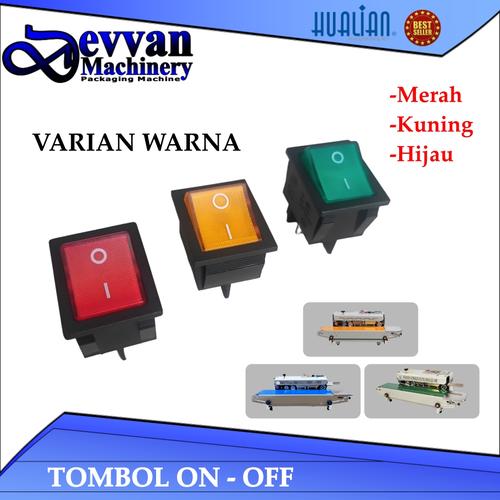 Jual On Off FRB Continuous Band Sealer Tombol ON OFF Saklar Power ...