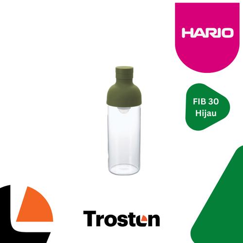 Bouteille Filtrante à Thé Froid HARIO 300 Ml - Verre Résistant - Filtre Intégré - Fabriqué Au Japon - Rose Fumé