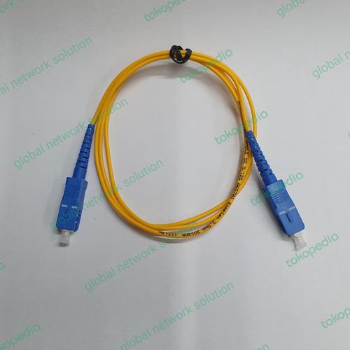 Jual patch cord Sc sc 1 meter 2meter 3 meter 5 meter singlemode simplex ...
