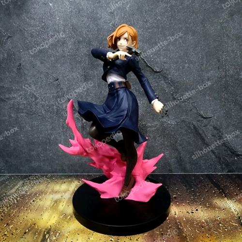 Sega Goods Jujutsu Kaisen Figur - Nobara Kugisaki, PVC, Ca. 14 Cm - Sammlerfigur Im Bedruckten Karton