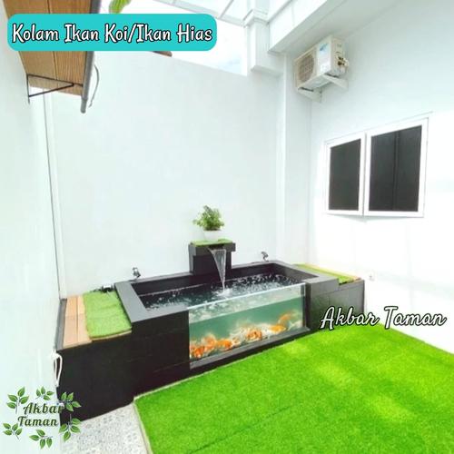 Jual Kolam Ikan Koi / Ikan Hias / Pembuatan Kolam Ikan Dan Taman - Kab ...