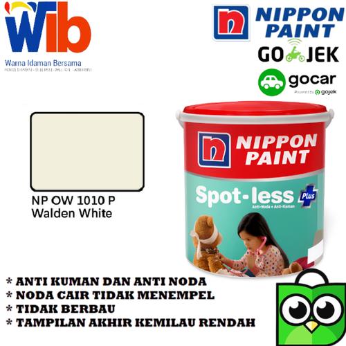 Jual NIPPON PAINT INTERIOR SPOTLESS PLUS 2.5 LITER WALDEN WHITE OW