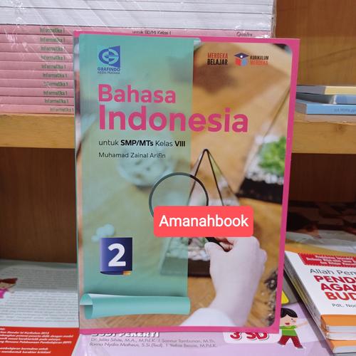 Jual Buku Bahasa Indonesia SMP Kelas 8 kurikulum Merdeka Grafindo ...