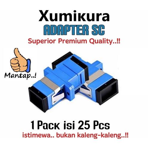 Jual Adapter / Barrel Fiber Optic SC UPC XUMIKURA Premium Quality - Kab ...
