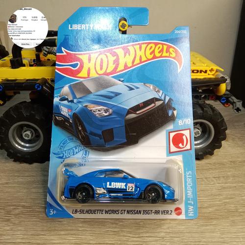 Jual hotwheels lbwk nissan r35 biru - Kota Medan - 64scale_diecast ...