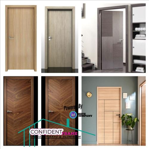 Jual Kusen Pintu HPL TACO Custom Pintu Apartemen Kamar Minimalis