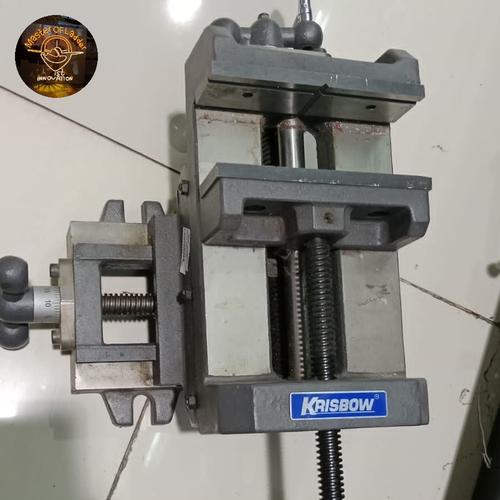 Jual Krisbow Catuk Ragum Geser 6 inch/Drill Vise Cross 15 cm - Kota ...