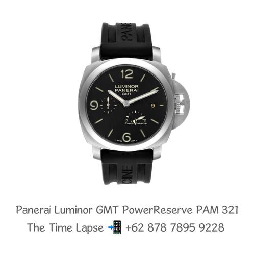 Jual Panerai Luminor GMT Power Reserve PAM 321 Jakarta Selatan