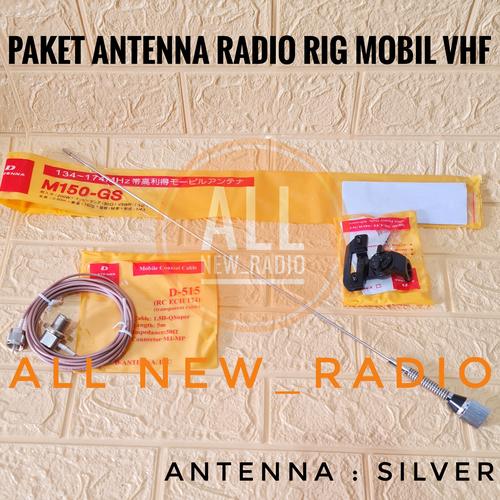 Jual PAKET ANTENA RIG MOBIL VHF M150 GS GSA ANTENA RIG ICOM YAESU ...