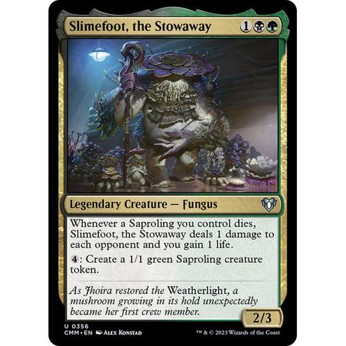 Slimefoot Artisan - Commander (Slimefoot, The Stowaway) - Moxfield, A