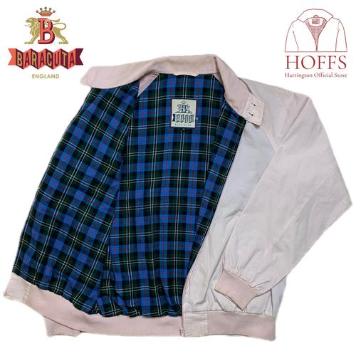 Promo Baracuta G9 Blueline HarringtonJacket Soft Pink/Broken White