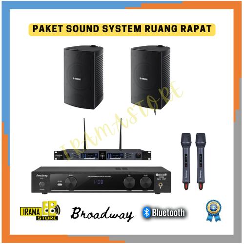Jual Paket Sound System Ruang Rapat Speaker Yamaha 25m2 Kota Bekasi Sound System Bekasi