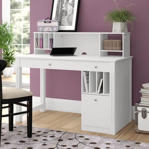 Jual Meja Kerja - Meja Kantor Minimalis Bahan Kayu Solid Kekinian