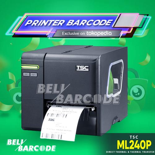 Jual TSC ML240P Printer Barcode Industrial Cetak Label Thermal Transfer ...