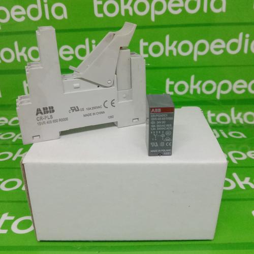 Jual ABB relay CR-P024DC1+CR-PLS 24V DC - Jakarta Barat - jenus mandiri ...