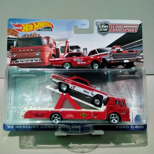Hot Wheels Team Transport: 65 Mercury Comet Cyclone és Ford C-800 - Foto 9