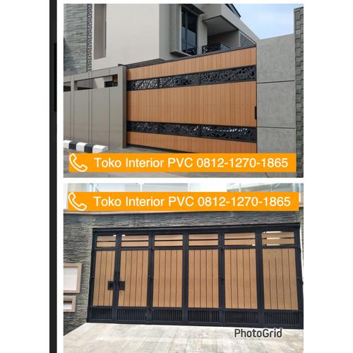 Jual PAGAR WPC KAYU ASRI MINIMALIS LEBAR 15cm (SDH TERMASUK PPN 10
