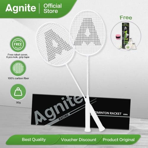 Jual Agnite Raket Bulutangkis / Full Carbon Badminton Racket. ER304 ...