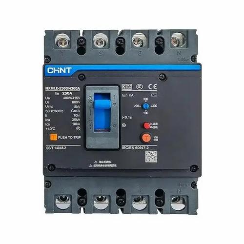 Jual Chint Rccb Nxmle-250S 4Pole 160A,250A 25Ka,Mccb+Elcb 100/200/300Ma ...
