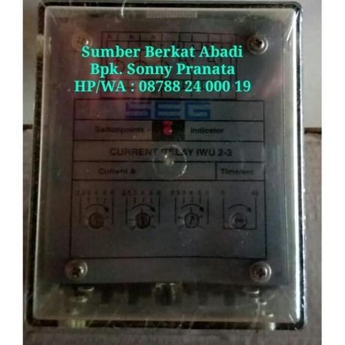 Jual Seg Current Relay Iwu 2-3 Current Relay Iwu23 Iwu 2 3 Genuine ...