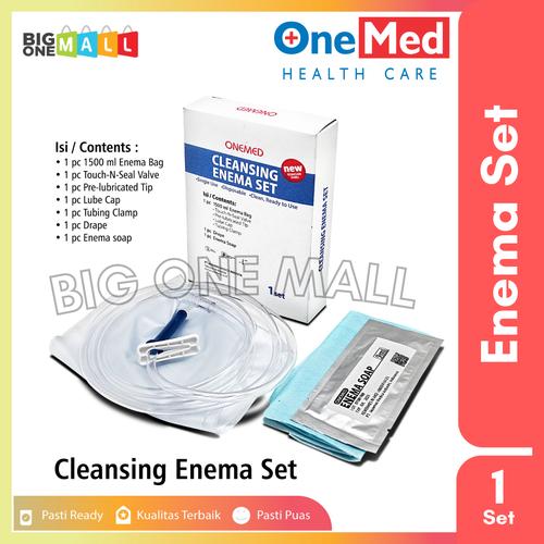 Promo Cleansing Enema Set Onemed, Paket Pembersih Enema Disposable