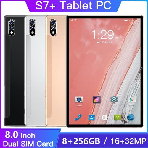 Jual Tablet Asli S7 Tab Tablet PC 8GB + 256GB Sistem Android Baru