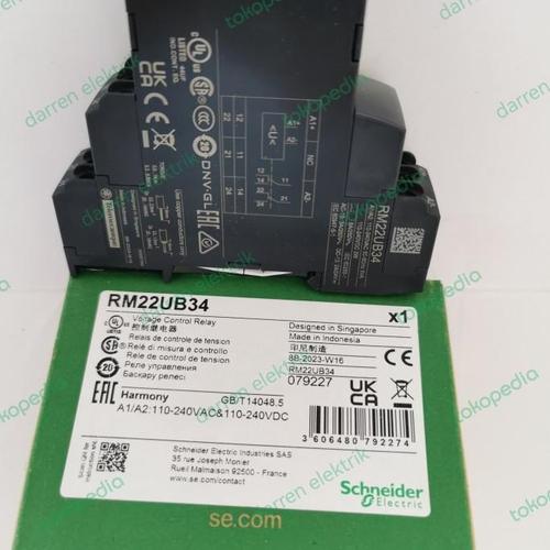 Jual Schneider Voltage Control Relay Rm22Ub34 - Jakarta Barat ...