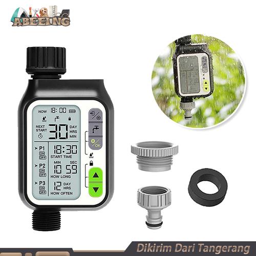 Jual Automatic Digital Irrigation Water Timer Rain Sensor Hose Timer