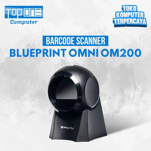 Jual barcode scanner 2d blueprint omni om200 omni barcode scanner