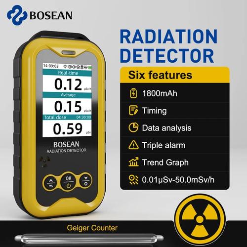 Jual Nuclear Radiation Detector Dosimeter Bosean FS5000 Radiometer FS ...