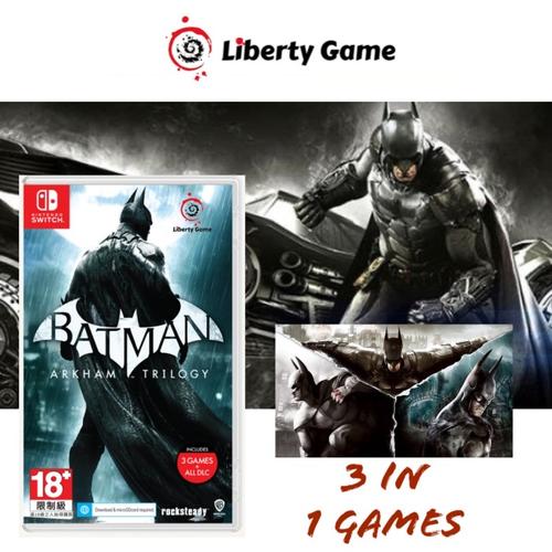 Promo Nintendo Switch Batman Arkham Trilogy ( 3 Games ) Cicil 0% 3x ...