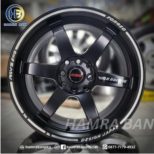 Jual VELG MOBIL TE37 ULTRA R16 LEBAR 7 ET 38 MATTE BLACK - Kota ...
