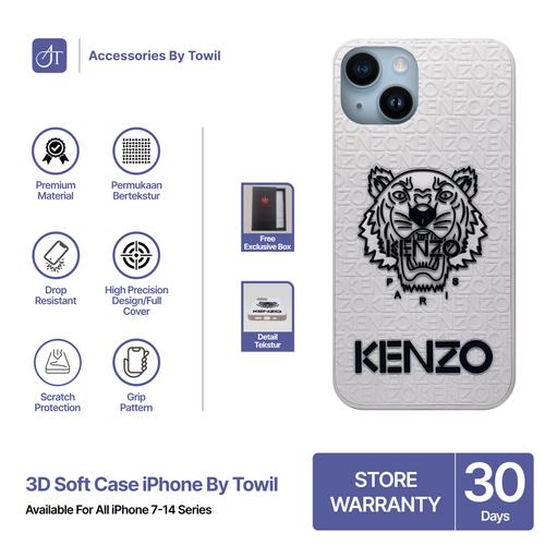 Promo Case iPhone 14 Pro Max Plus Thin Fit Kenzo Slim Casing 13