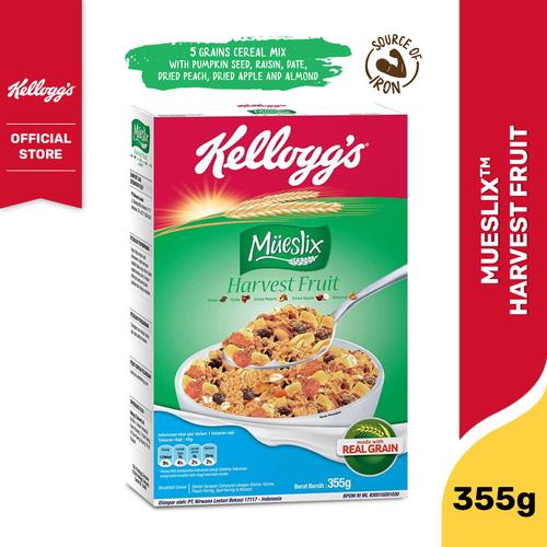 Jual Kelloggs Mueslix Harvest Fruit Sereal 355 gr Jakarta Timur