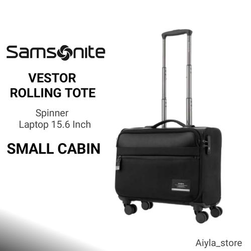 Jual Samsonite Vestor Rolling Tote Spinner Laptop Small