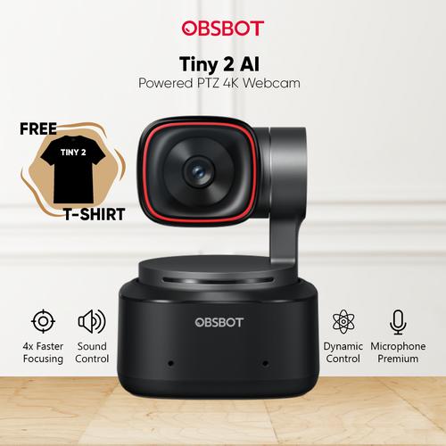 Webcam Tracking Automatico Webcam 4K OBSBOT Tiny Lite Con AI