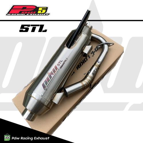 Jual Knalpot Standar Racing 5TL Beat Scoopy Vario Aerox Pdw Racing ...