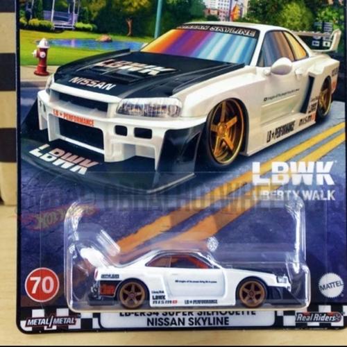 Jual Hot Wheels LBWK Nissan Skyline GTR R34 Silhouette Liberty Walk ...
